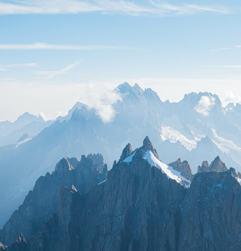 Mont Blanc - Pique de l'Aiguille du Midi